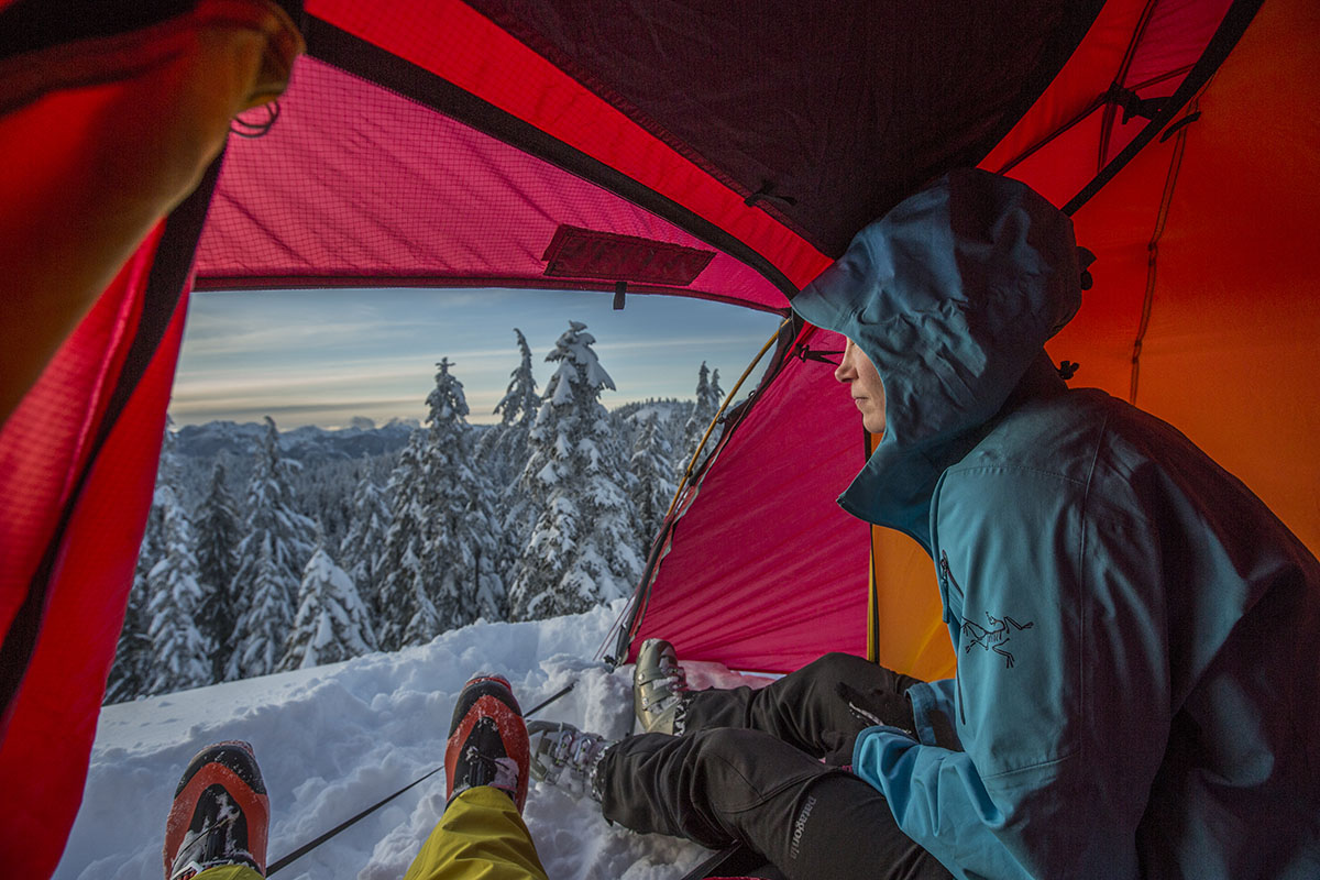 Mountaineering tent (sitting inside the Hilleberg Allak)